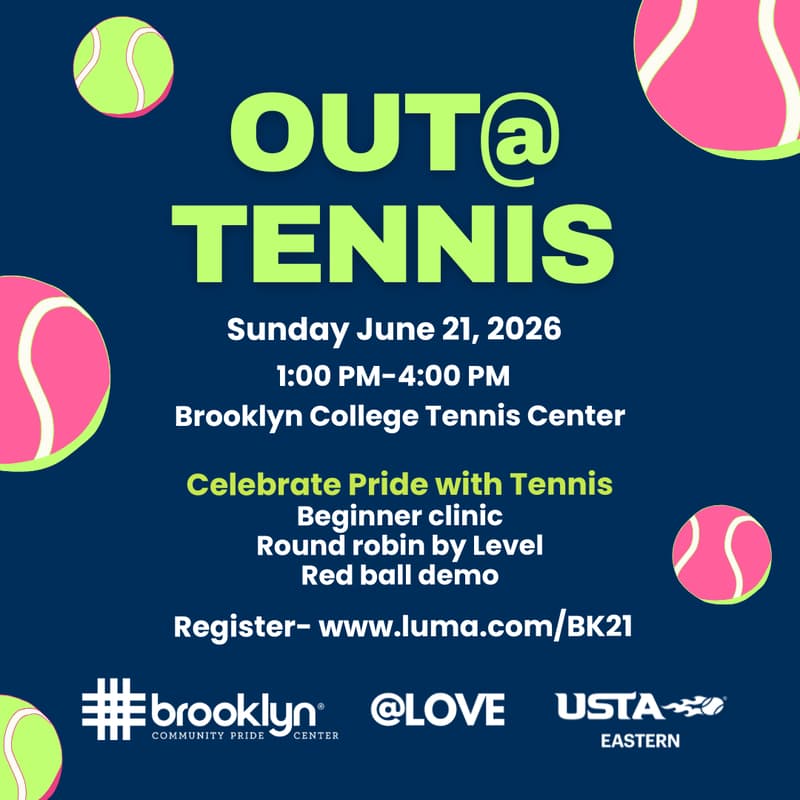 Cover Image for Out@Tennis!
