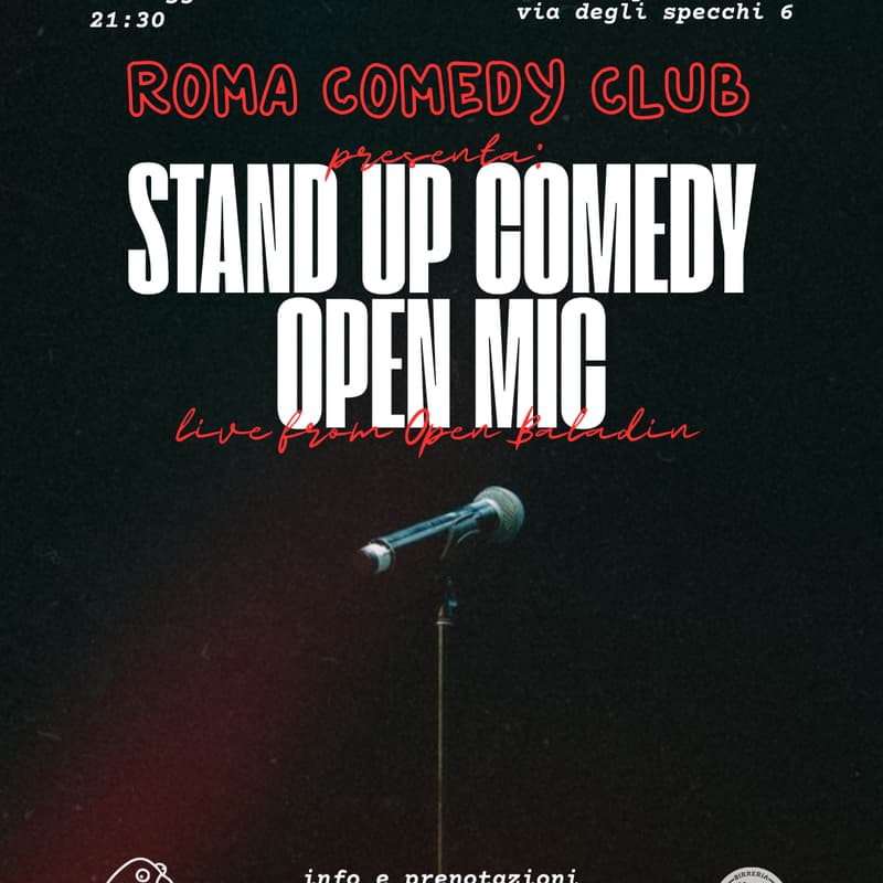 Cover Image for Stand up Comedy - OPEN Mic