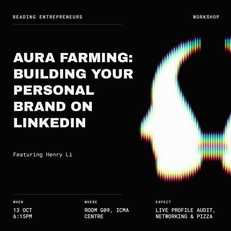 Cover Image for Aura Farming: Building Your Personal Brand On LinkedIn | Reading Entrepreneurs