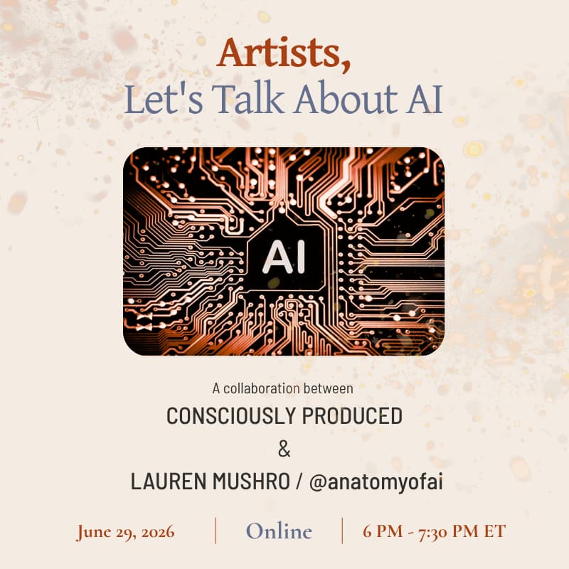 Cover Image for Artists, Let's Talk About AI