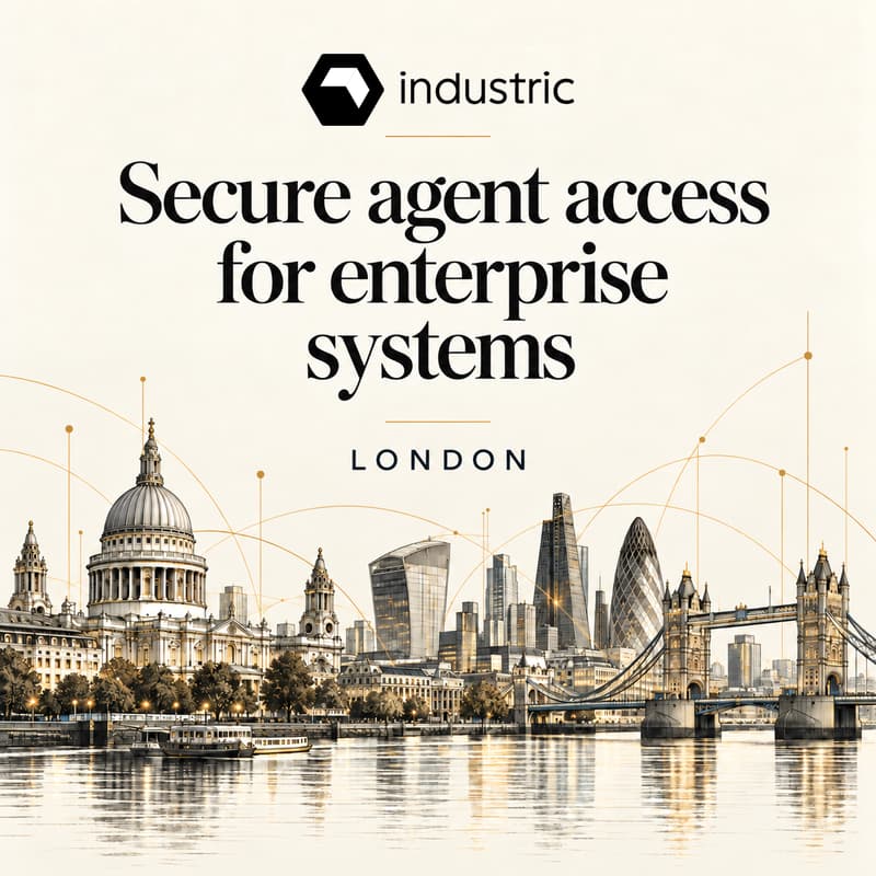 Cover Image for Secure agent access for enterprise systems: Industric Executive Workshop, London