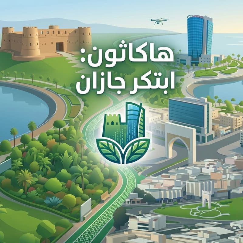 Cover Image for هاكاثون ابتكر جازان - جامعة جازان - من 25 إلى 27 أغسطس 2026م