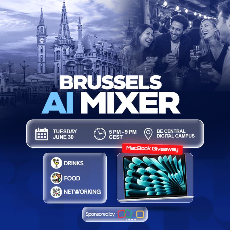 Cover Image for Brussels AI Mixer & MacBook Giveaway