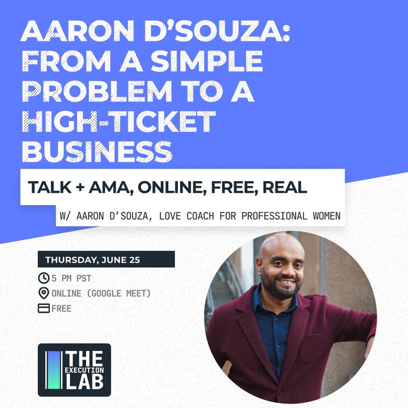 Cover Image for From a Simple Problem to a High-Ticket Business