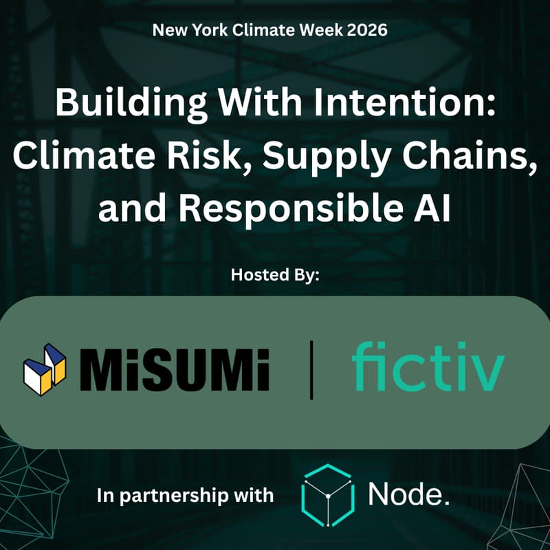 Cover Image for Building With Intention: Climate Risk, Supply Chains, and Responsible AI
