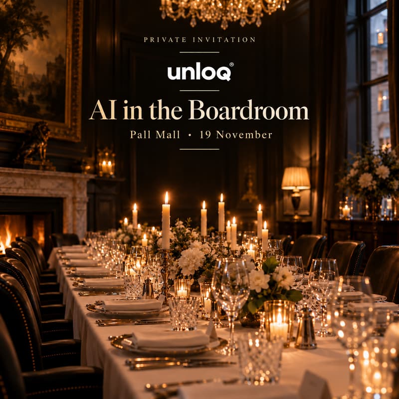 Cover Image for AI in the Boardroom: A Michelin 🌟 Private Dinner on Pall Mall
