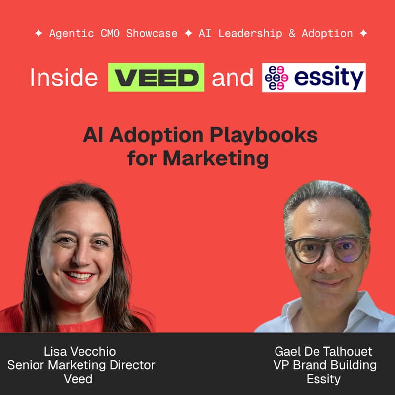 Cover Image for Inside VEED and Essity: AI Adoption Playbooks for Marketing