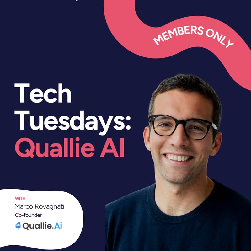 Cover Image for Tech Tuesdays: AI demo with Quallie AI