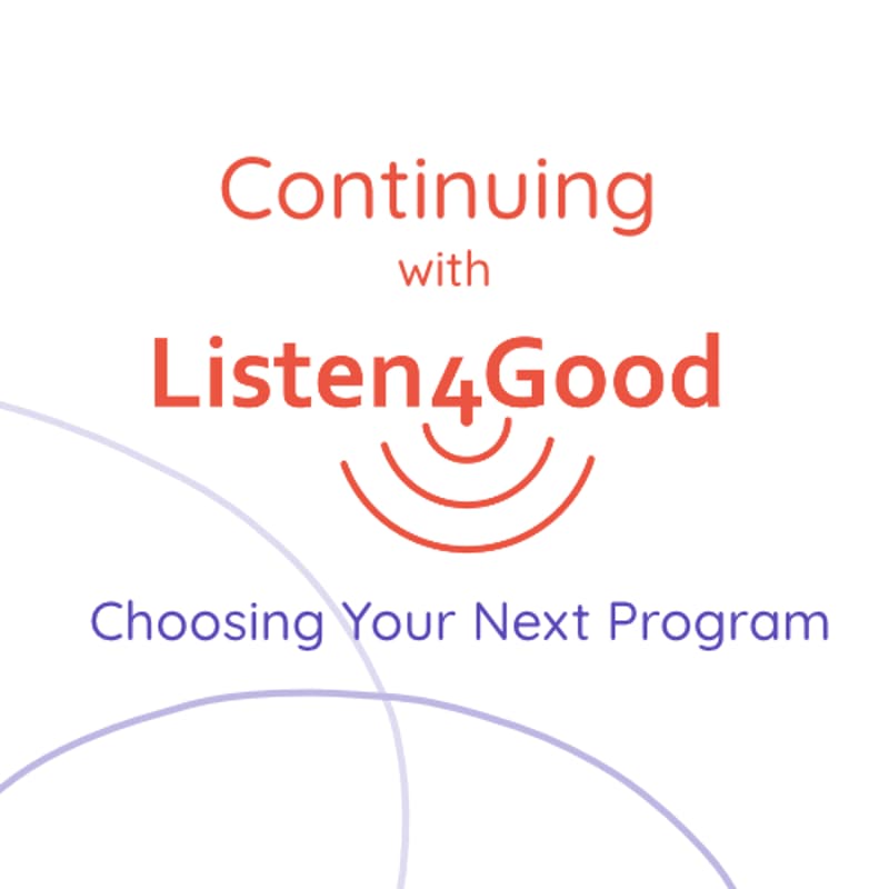 Cover Image for Continuing with Listen4Good