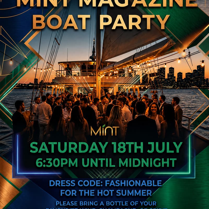 Cover Image for Mint Magazine Boat Party