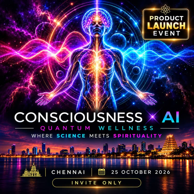 Cover Image for CONSCIOUSNESS x AI [CHENNAI] 25+ above ONLY