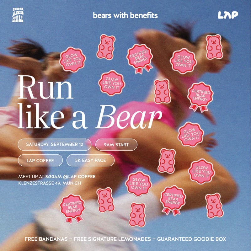 Cover Image for R&C x BWB - Run like a Bear 🐻 Female-only 5K