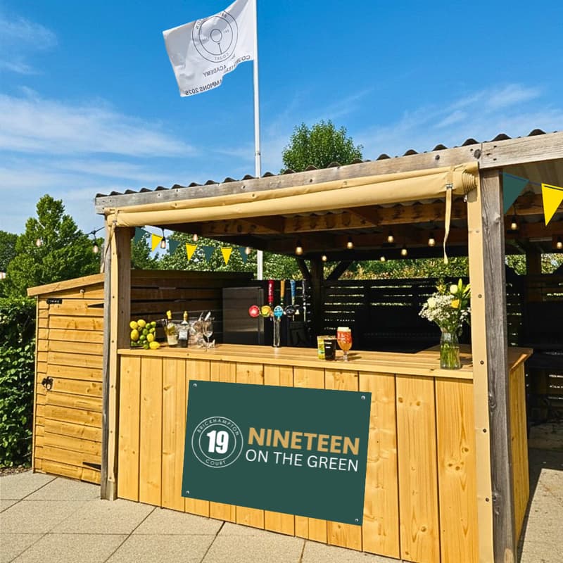 Cover Image for Launch night: NEW Nineteen on the Green outside bar!