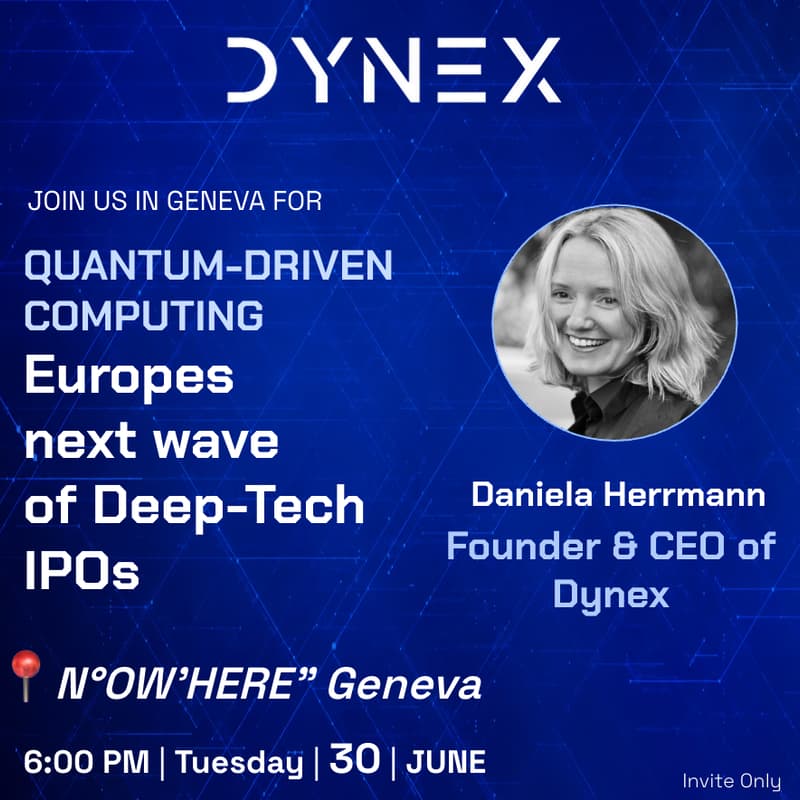 Cover Image for Dynex Private Apéro Riche | Geneva