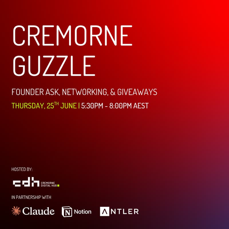 Cover Image for Cremorne Guzzle: Post Founder Day