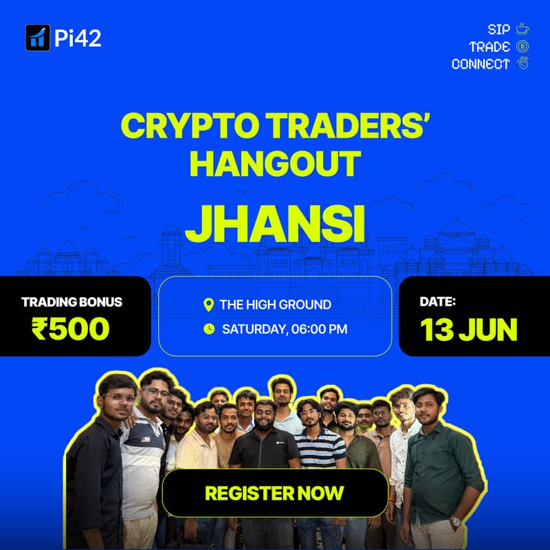Cover Image for Pi42 Crypto Traders’ Hangout - Jhansi