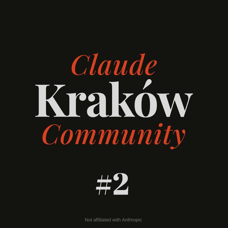 Cover Image for Claude Community Kraków #2