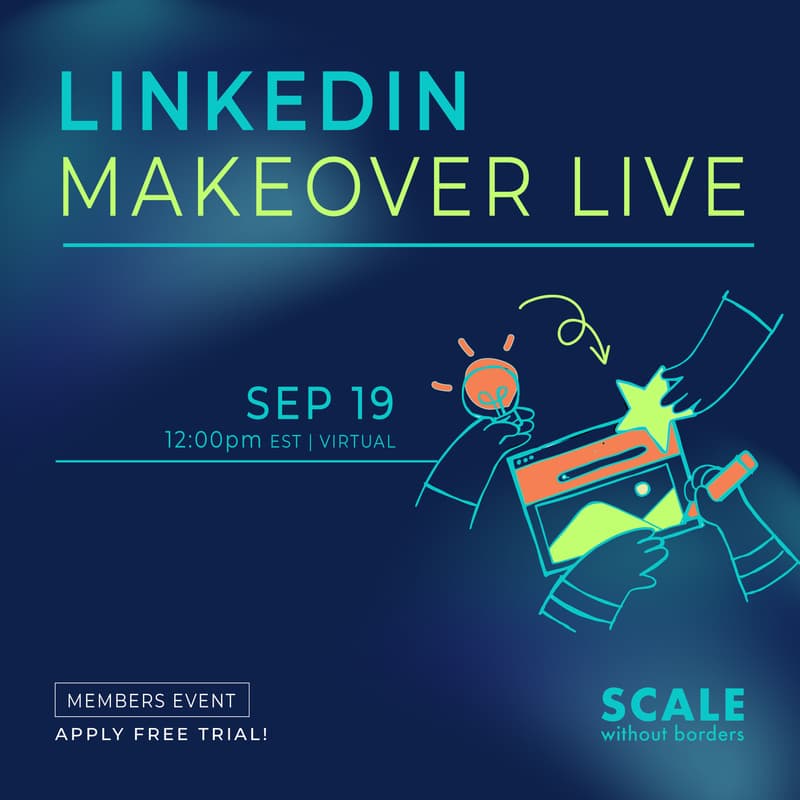 Cover Image for LinkedIn Makeover Live