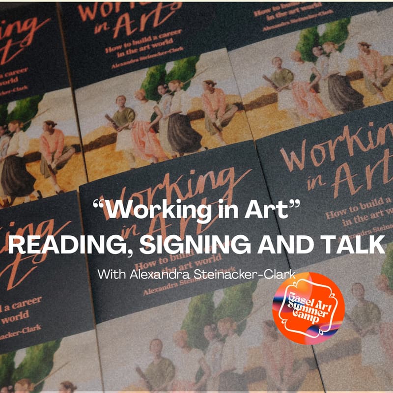 Cover Image for "Working in Art" Reading, Signing and Talk with Alexandra Steinacker-Clark
