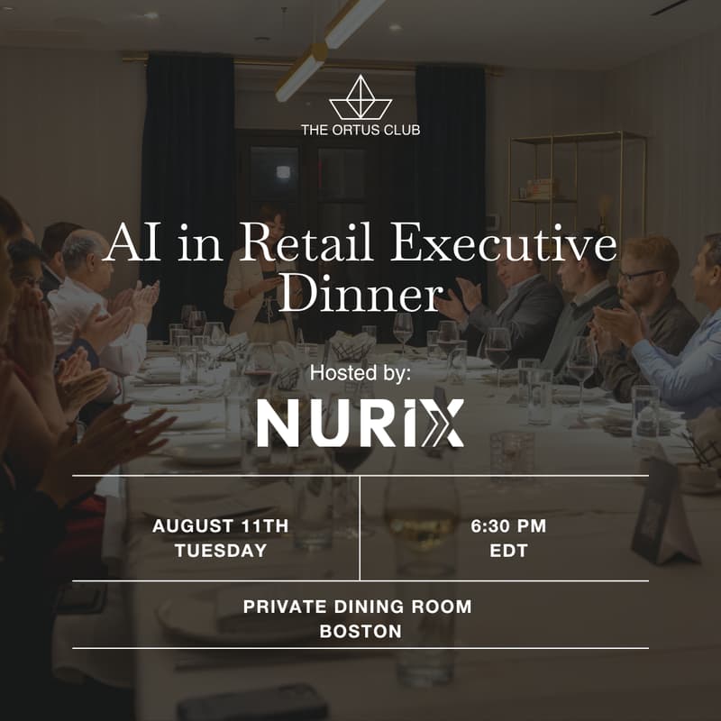 Cover Image for AI in Retail Executive Dinner