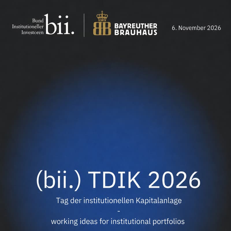Cover Image for TDIK - Tag der Institutionellen Kapitalanlage 2026