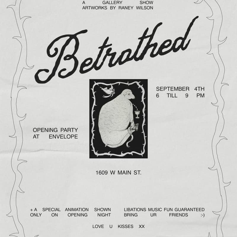 Cover Image for Betrothed: Artworks by Raney Wilson