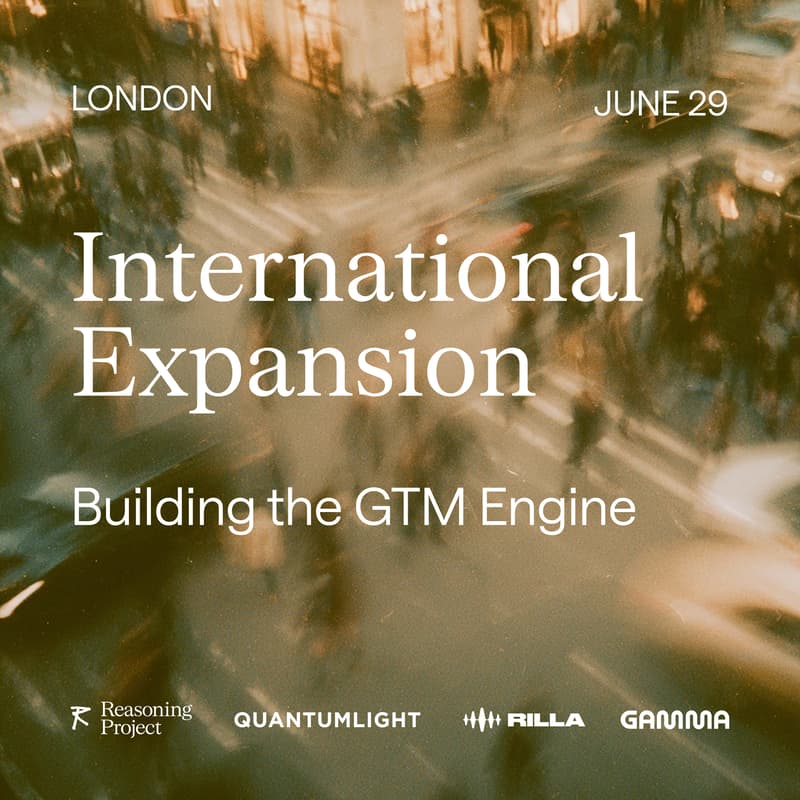 Cover Image for International Expansion - Building the GTM Engine