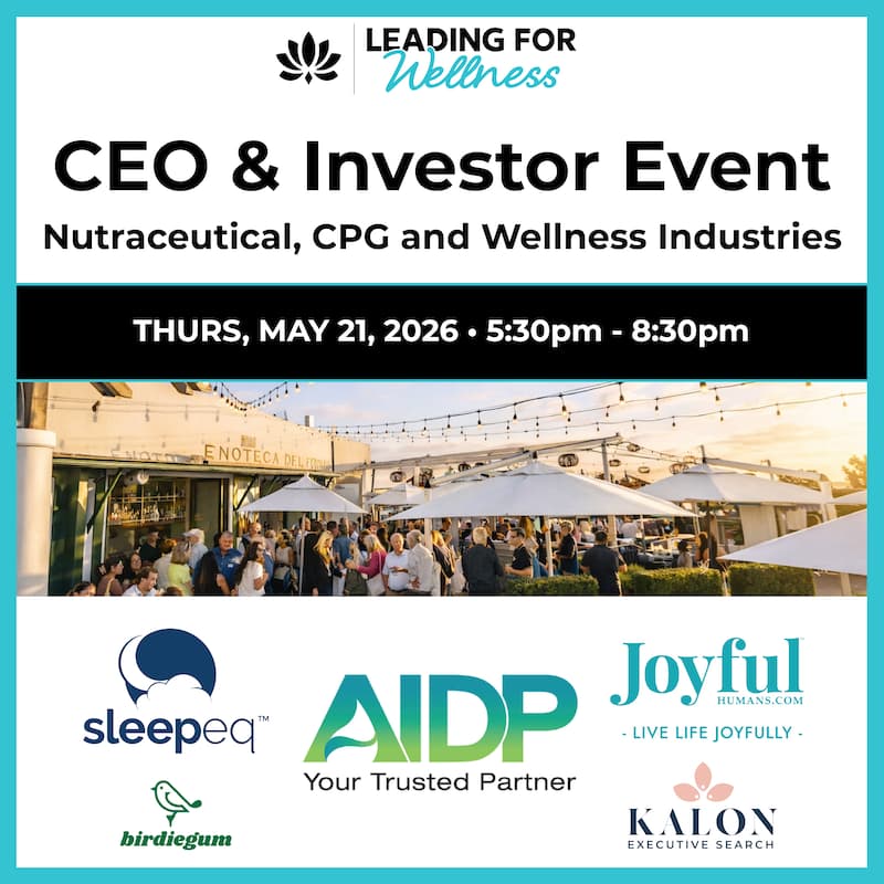 Cover Image for Leading For Wellness CEO & Investor Event