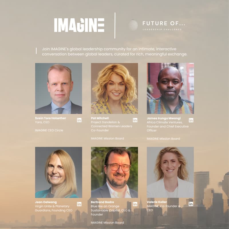 Cover Image for IMAGINE Future of Leadership Challenge | Climate Week NYC