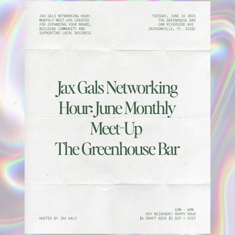 Cover Image for Jax Gals Networking Hour: June
