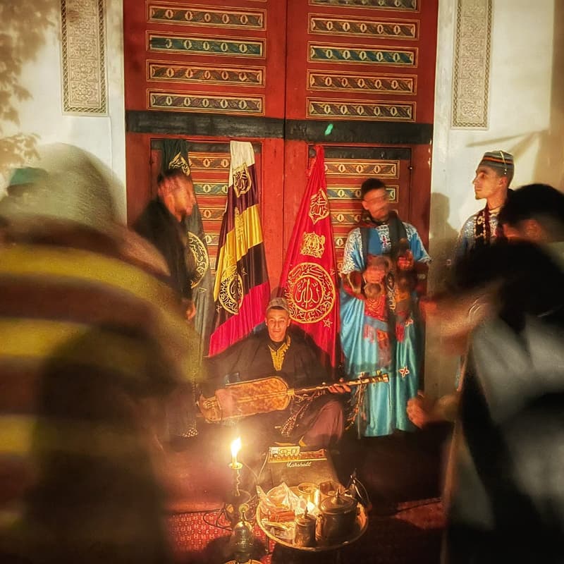 Cover Image for A Private Gnawa Lila in the Heart of Fez