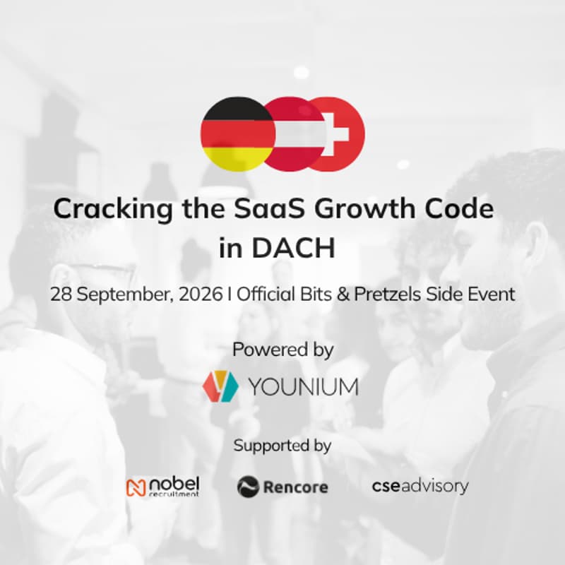 Cover Image for Cracking the SaaS Growth Code in DACH I Official Side-Event at Bits & Pretzels 2026 🥨