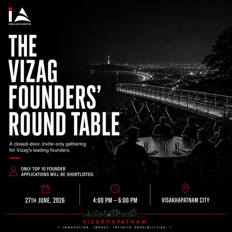 Cover Image for THE VIZAG FOUNDERS' ROUND TABLE