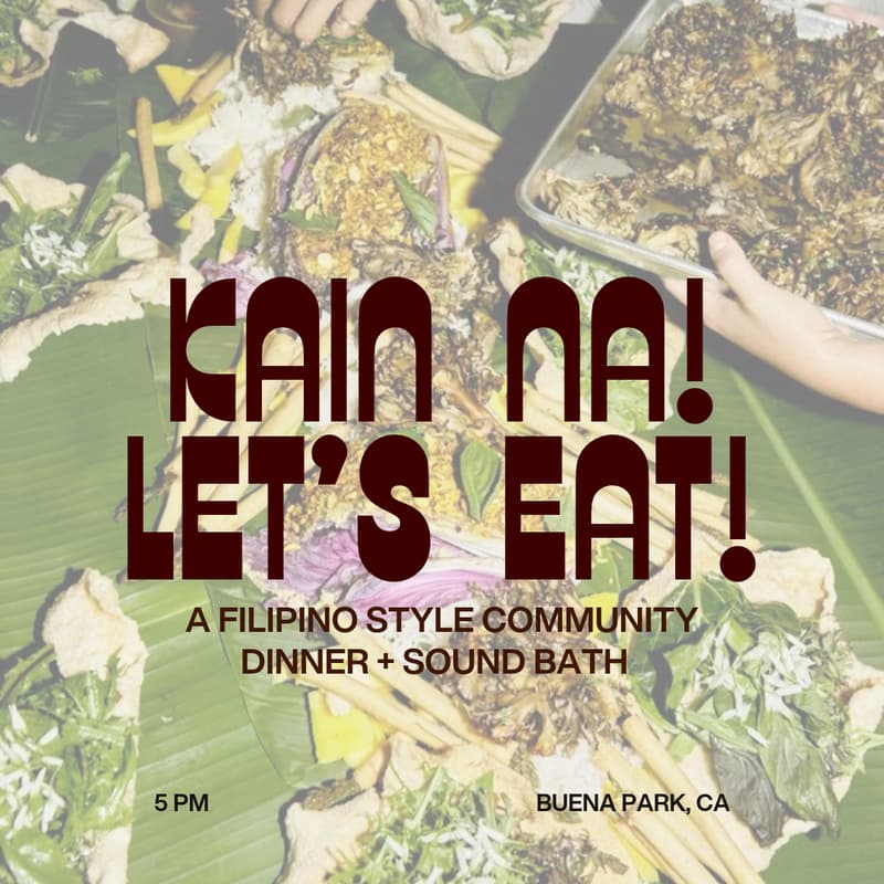 Cover Image for Kamayan Dinner + Sound Bath