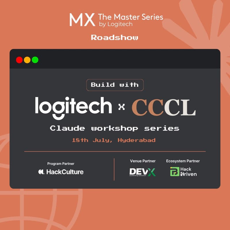 Cover Image for Build with Logitech x CCCL Workshop Series