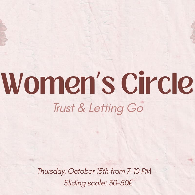 Cover Image for Women's Circle - Trust & Letting Go