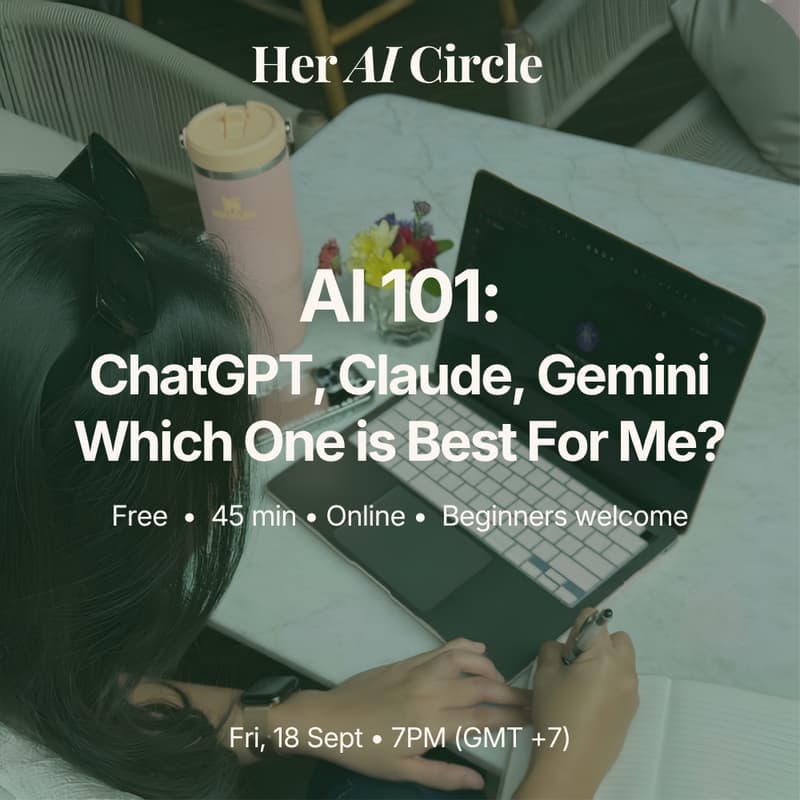 Cover Image for AI 101: ChatGPT, Claude, Gemini - Which One is Best For Me? (September)