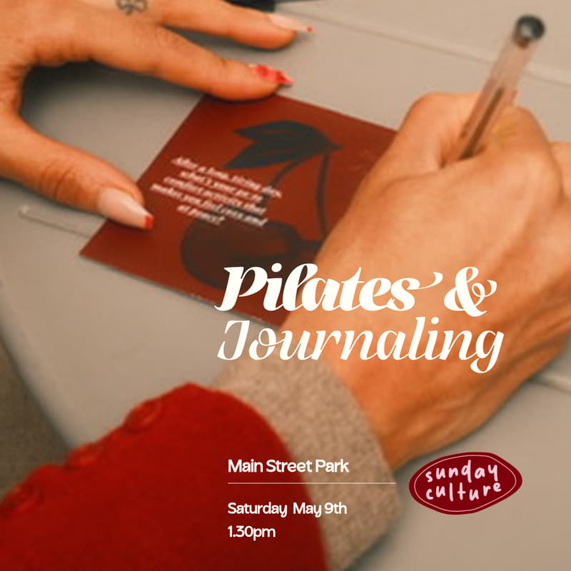 Cover Image for BACK OUTSIDE: Pilates + Journaling in Brooklyn 🥥