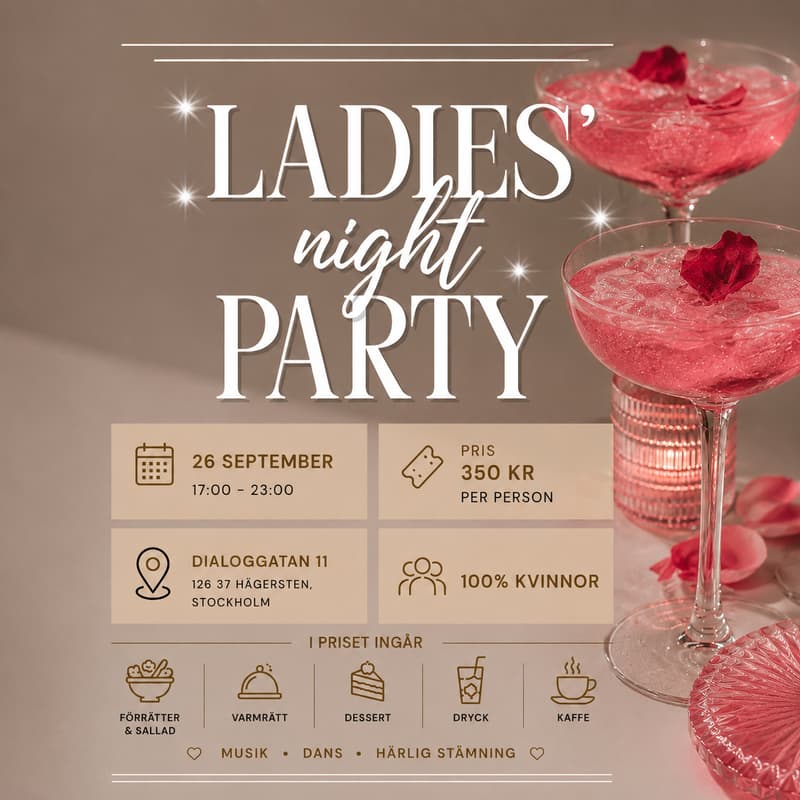 Cover Image for Ladies’ party حفلة نسائية