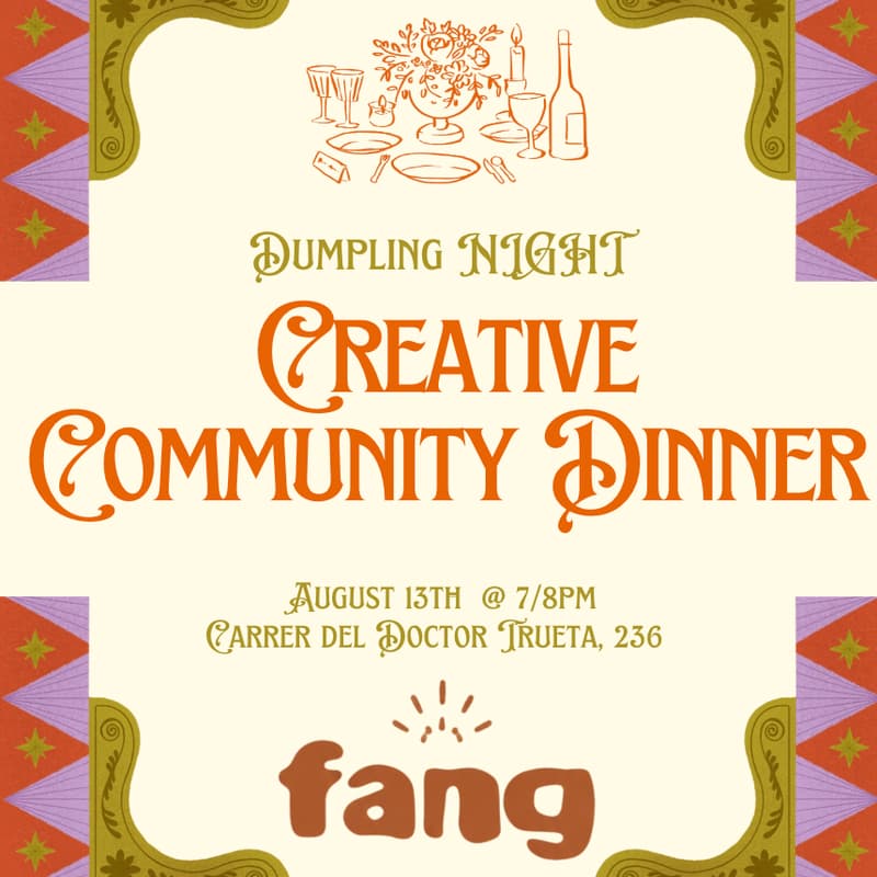 Cover Image for Community Dinner 🅳🆄🅼🅿🅻🅸🅽🅶 🅽🅸🅶🅷🆃