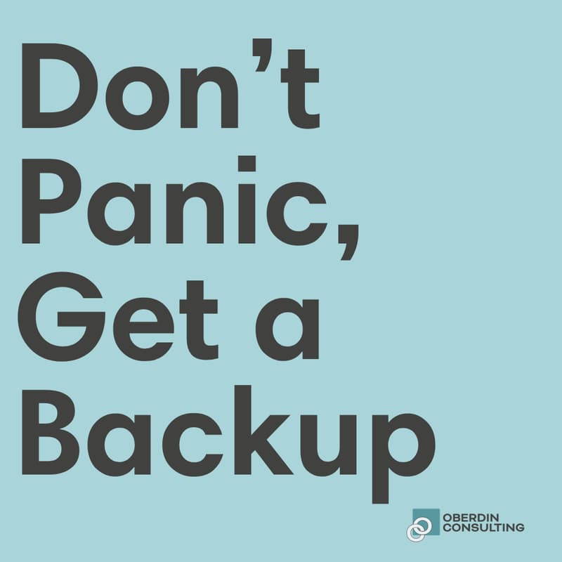 Cover Image for Don't Panic: Get a Backup for Your Social Media