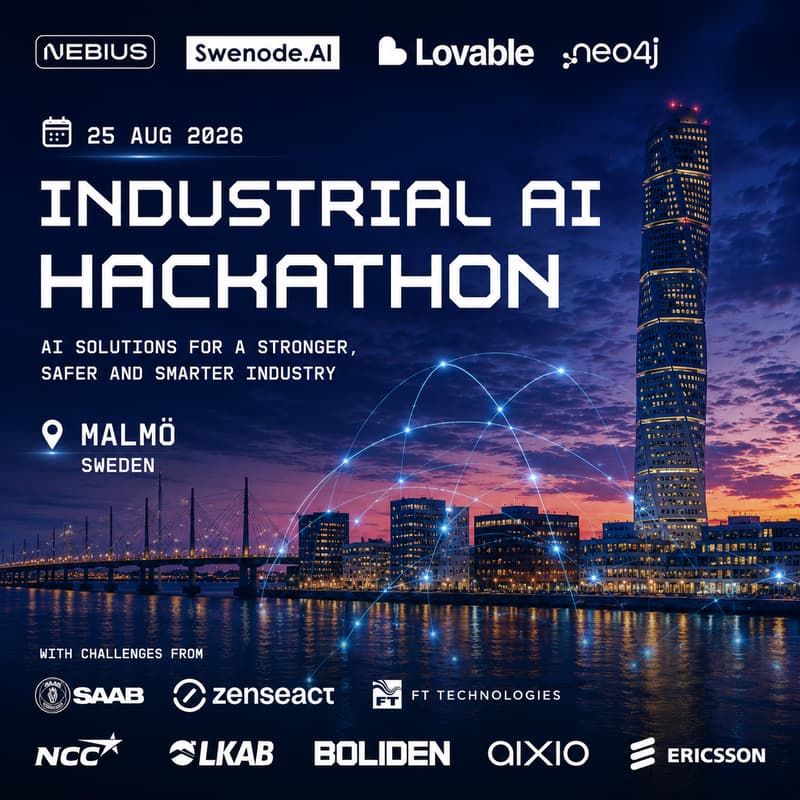Cover Image for Industrial AI hackathon