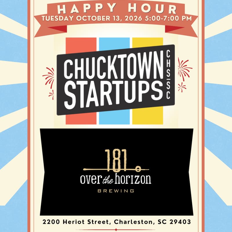 Cover Image for Chucktown Startups: October Happy Hour at Over the Horizon Brewing