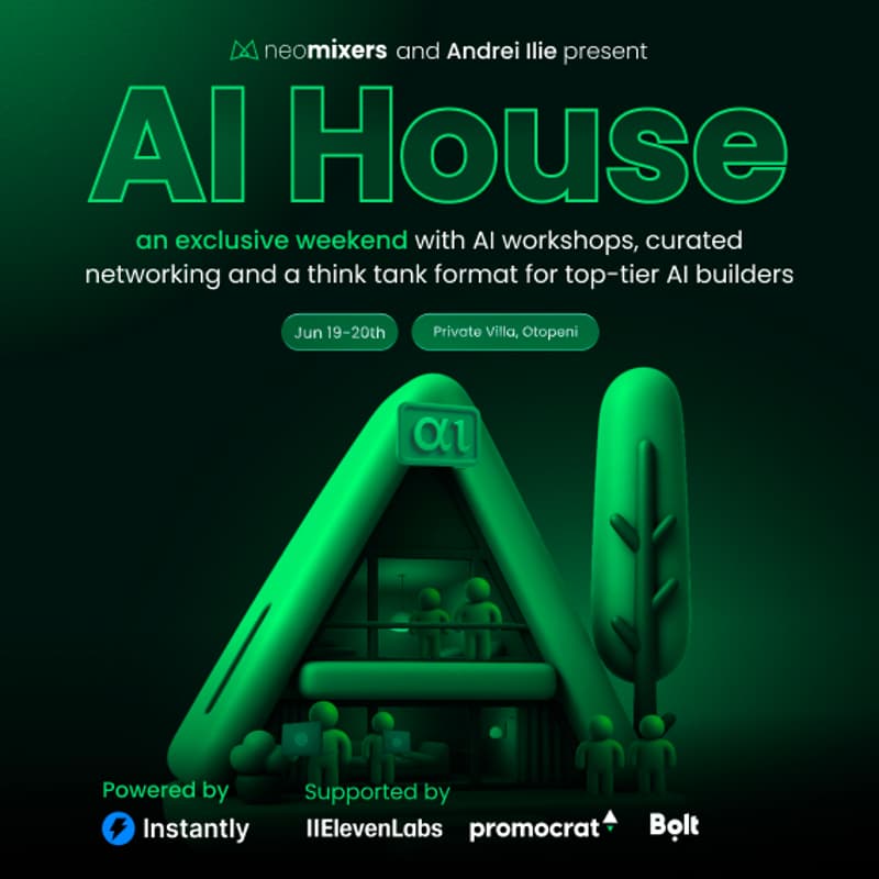 Cover Image for AI House Bucharest: Where AI Builders Connect Off-Script