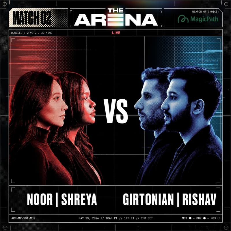 Cover Image for The Arena × MagicPath Doubles