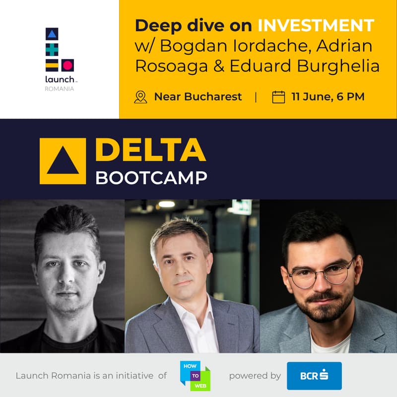 Cover Image for Deep dive on INVESTMENT w/ Bogdan Iordache, Adrian Rosoaga & Eduard Burghelia