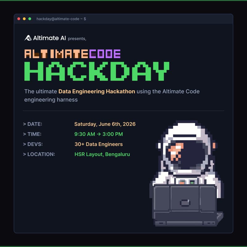 Cover Image for Altimate Code: Hackday