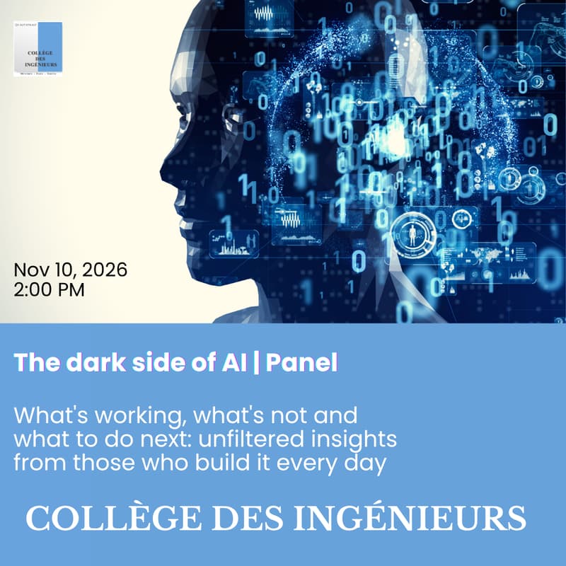 Cover Image for The dark side of AI | Panel