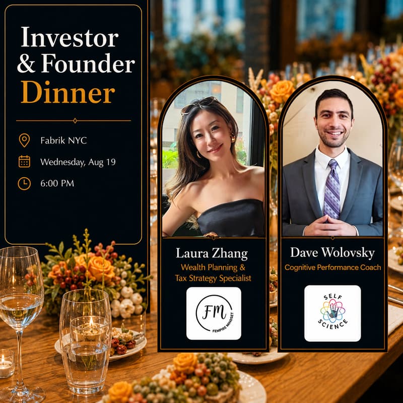 Cover Image for Founder & Investor Dinner