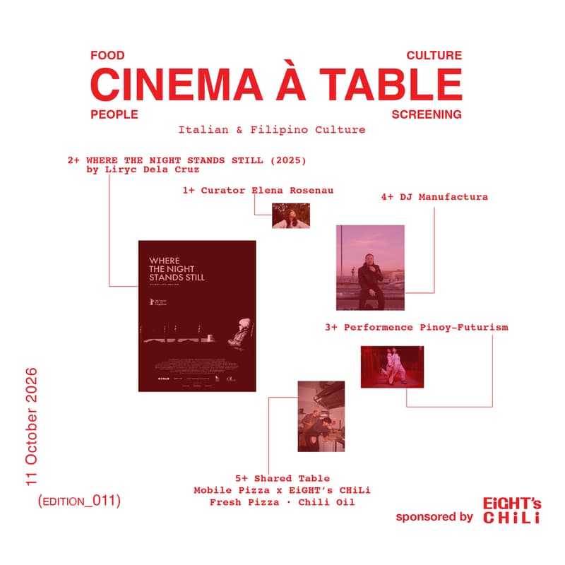 Cover Image for CINEMA À TABLE (edition 11) Screening | Food | Culture | Networking